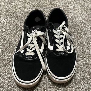 Worn vans sold as is